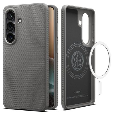 2. Spigen Liquid Air Mag MagSafe Hülle für Samsung Galaxy S26+ - Grau