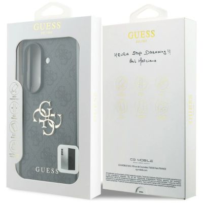 7. Guess Big 4G Logo Hülle für Samsung Galaxy Z Fold 8 Ultra - Schwarz