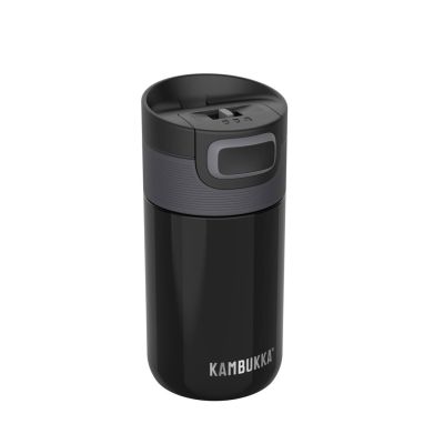 2. Kambukka Etna Thermobecher 300 ml – Pechschwarz