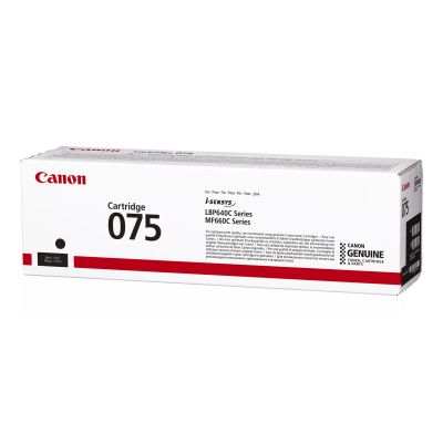 9. Canon 075 Tonerkartusche, 1 Stück, Original Schwarz