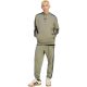6. adidas Essentials Herren-Hoodie mit 3 Streifen aus French Terry, Olivgrün, KY4204