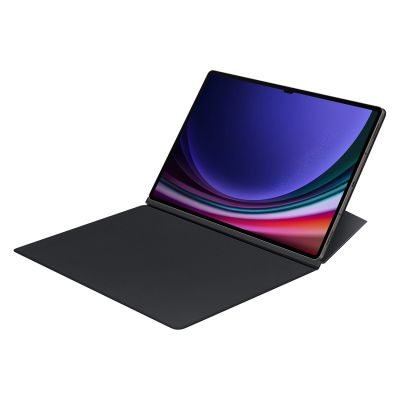 9. Klapphülle mit Ständer für Samsung Galaxy Tab S9 Ultra Smart Book Cover – weiß