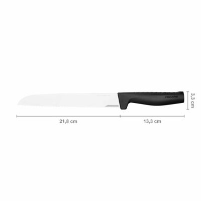2. Fiskars 1054945 Küchenmesser, Edelstahl, 1 Stück, Brotmesser
