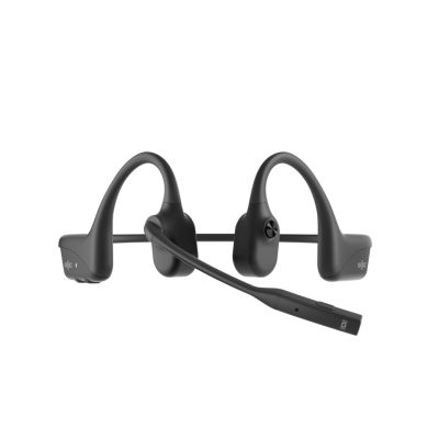 14. Shokz OpenComm2 USB-C Kabellose Knochenleitungskopfhörer + USB-C-Adapter Schwarz