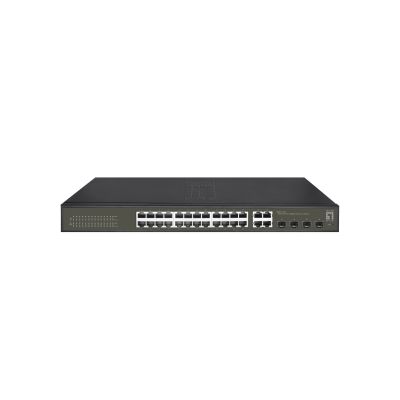 5. LevelOne GES-2128 Managed L2 Gigabit Ethernet (10/100/1000) Netzwerk-Switch Schwarz