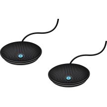 Logitech Erweiterungsmikrofon Schwarzes Desktop-Mikrofon