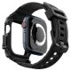 8. Spigen Rugged Armor Hülle für Apple Watch 10 46 mm – Schwarz