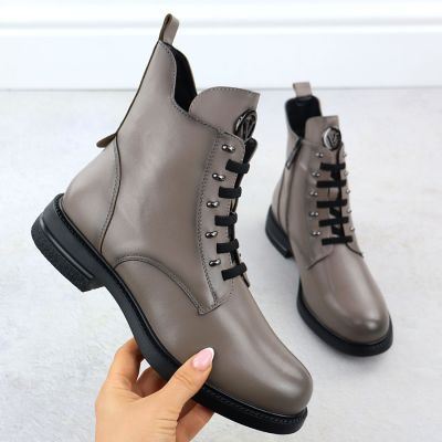 2. Vinceza 26-58578 Damen-Ankle-Boots in Taupe