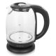 Emerio WK-119255.5 Wasserkocher 1,7 l 2200 W Schwarz, Transparent