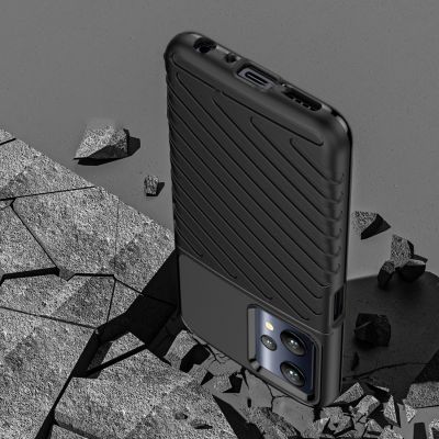 7. Thunder Case flexible gepanzerte Hülle Realme 9 Pro schwarz