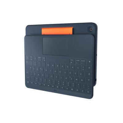 11. Logitech 920-010361 Mobile Tastatur QWERTZ Deutsch Smart Connector Blau