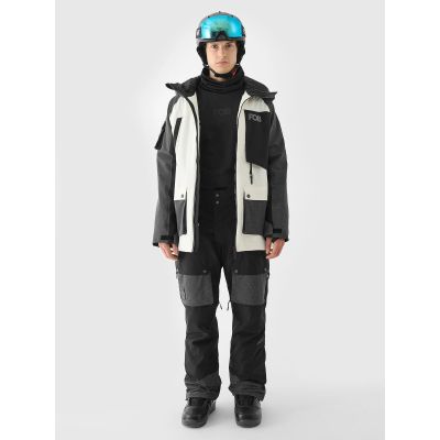 3. Herren-Snowboardhose 4F 10000 Membran 4FWAW24TFTRM619-20S