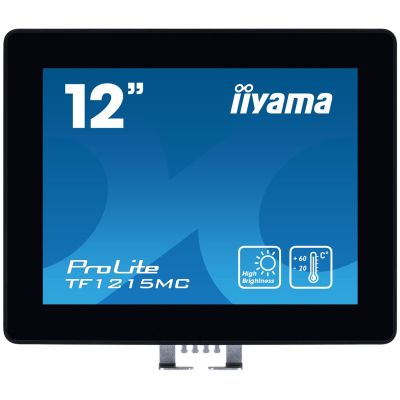 3. IIYAMA 31,0 cm (12,1") TF1215MC-B1 4:3 M-Touch HDMI+DP+VGA