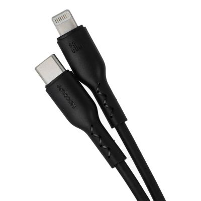 3. Joyroom Flash-Charge Serie SA26-CL3 USB-C / Lightning Kabel 30W 1m - schwarz
