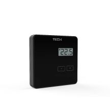 Kabelloser Raumthermostat schwarz R-8B Tech Controller