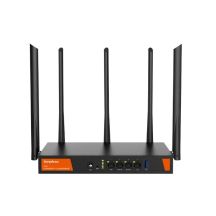 Tenda W30E AX3000 WLAN-Router Gigabit Ethernet Dualband (2,4 GHz/5 GHz) Schwarz