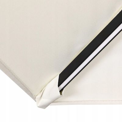 3. Gartenschirm mit freitragendem Arm, 3 m, groß, beige