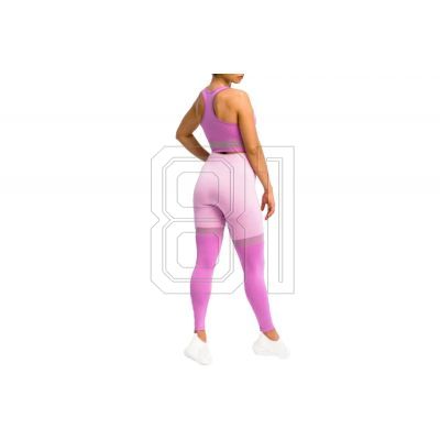 3. GymHero Leggins Stripes W MAUVE