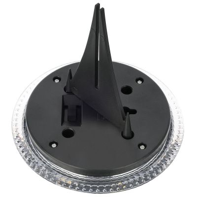 14. Solar-Scheibenlampen zur Boden- oder Wandmontage, 2 Stück