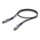 Ubiquiti UACC-DAC-QSFP28-0,5M InfiniBand/Glasfaserkabel 0,5 m Schwarz