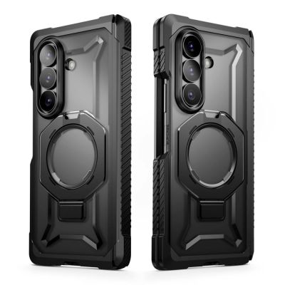 4. Supcase UB Grip Mag MagSafe 2er-Set Hülle für Samsung Galaxy Z Fold 8 - Schwarz