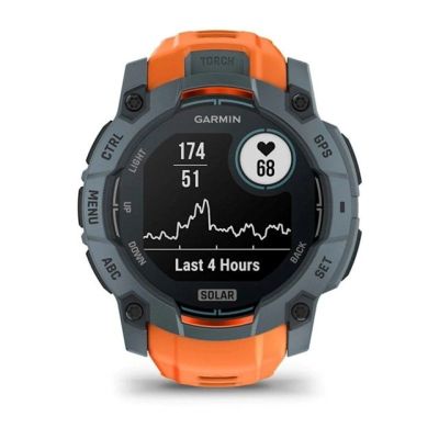 6. Garmin Instinct 3 50 mm SOLAR Twilight Solstice Uhr