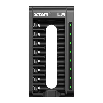 6. XTAR LADEGERÄT FÜR AKKUS R03 / AAA UND R6 / AA LI-ION 1,5 V / NIMH L8