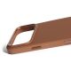 7. Mujjo Lederhülle – MagSafe-kompatible Lederhülle für iPhone 17 Pro Max (hellbraun)
