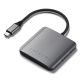 Satechi - Hub - mit Stromversorgung - 4 x USB-C 3.2 Gen 2 - Desktop-Computer