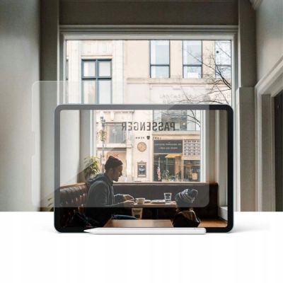 2. Tech-Protect Hofi Glass Pro+ Panzerglas für Samsung Galaxy Tab S9 FE 10,9" X510 / X516B - mit schwarzem Rahmen