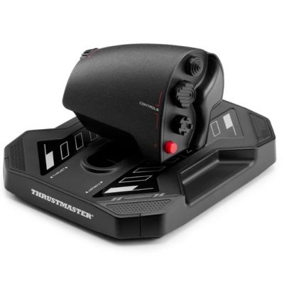 3. Thrustmaster Sol-R 4 HOTAS Schwarzer USB-Joystick + Motorsteuerhebel Analog/Digital PC