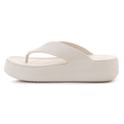 4. CROCS GATAWAY PLATFORM FLIP STUCCO 209410-160