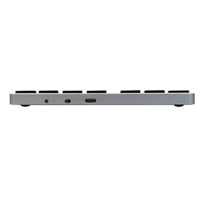 6. LogiLink ID0187 Numerisches Tastenfeld, universell, Bluetooth, Aluminium, Schwarz