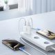 9. Joyroom JR-TCF14 20W USB-A USB-C Wandladegerät superdünn – Weiß