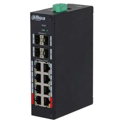 PoE-Switch HS4412-8ET-120 8-Port + 4x SFP DAHUA