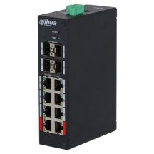 PoE-Switch HS4412-8ET-120 8-Port + 4x SFP DAHUA