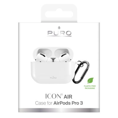 2. Puro Icon Hülle für AirPods Pro 3 – Weiß