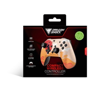4. Dragonshock PopTop Kompakter, mehrfarbiger Bluetooth-Gamepad für Nintendo Switch