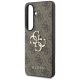 6. Guess 4G Big Metal Logo Hülle für Samsung Galaxy S26 Plus - Braun