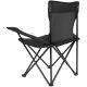 20. Klappbarer Campingstuhl 50 x 50 x 80 cm, schwarz