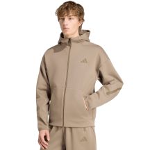 adidas ZNE Full Zip Sweatshirt für Herren, beige, KF3828