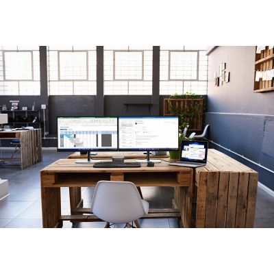 7. HP Series 5 Pro 27-Zoll-FHD-Monitor – 527pf Computermonitor, 68,6 cm (27 Zoll), 1920 x 1080 Pixel, Full HD LCD, Schwarz