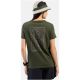 4. Damen-Kurzarmshirt ODLO T-Shirt Crew Neck S/S COTTON BLEND UNLIMITED, grün