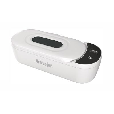 23. Activejet AUC-200 Ultraschall-UV-Reiniger für Zahnprothesen, Brillen und Schmuck, weiß.