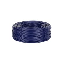 2 x RCA-4mm blaues Kabel