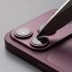 5. Tech-Protect Camfull Fit+ Displayschutzfolie aus gehärtetem Glas für iPhone 18 Pro Max – Burgunderrot