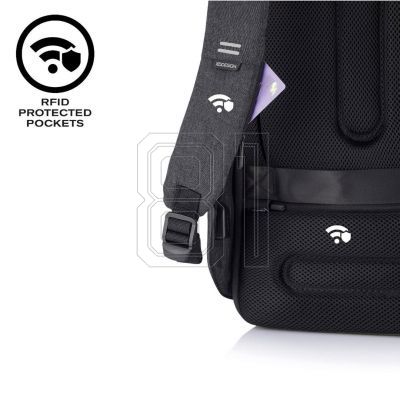 10. XD DESIGN ANTI-DIEBSTAHL-RUCKSACK BOBBY HERO KLEIN SCHWARZ P/N: P705.701