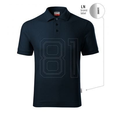 Malfini Reserve M MLI-R22LN Marineblaues Poloshirt