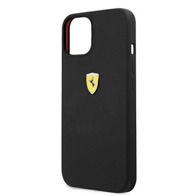 6. Ferrari FESIHCP13SBK iPhone 13 mini 5.4" schwarz/schwarz Hardcase Silikon