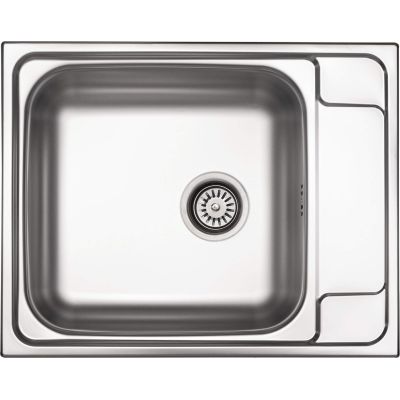 DEANTE SOUL ZEO011B 1-Becken-Edelstahlspüle mit Abtropffläche